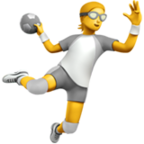 Person Playing Handball