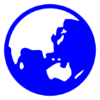 Globe Showing Asia-Australia