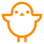 Front-Facing Baby Chick