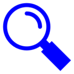Magnifying Glass Tilted Left