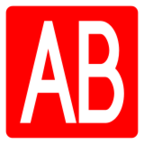 AB Button (Blood Type)