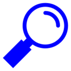 Magnifying Glass Tilted Right