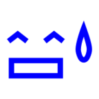 Grinning Face with Sweat