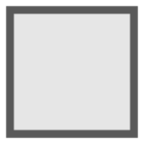 White Large Square