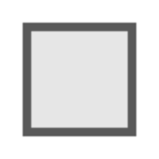 White Medium Square