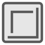 White Square Button