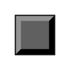 Black Medium-Small Square