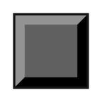 Black Medium Square