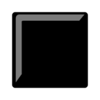 Black Square Button