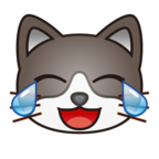 Cat with Tears of Joy