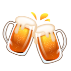 Clinking Beer Mugs