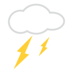 Cloud with Lightning