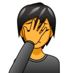Person Facepalming