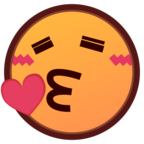 Face Blowing a Kiss