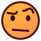 Face with Raised Eyebrow