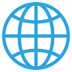 Globe with Meridians