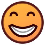 Beaming Face with Smiling Eyes