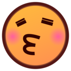 Kissing Face with Closed Eyes
