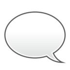 Left Speech Bubble