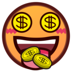 Money-Mouth Face