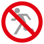 No Pedestrians