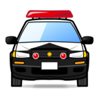Oncoming Police Car
