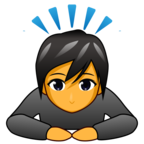Person Bowing