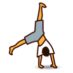 Person Cartwheeling