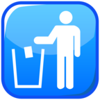Litter in Bin Sign