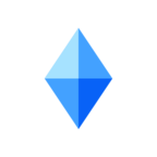 Small Blue Diamond