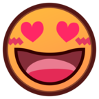 Smiling Face with Heart-Eyes