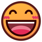Grinning Face with Smiling Eyes