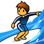Person Surfing
