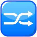 Shuffle Tracks Button
