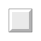 White Medium-Small Square