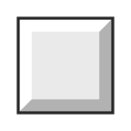 White Medium Square