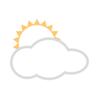 Sun Behind Large Cloud