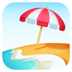Beach with Umbrella
