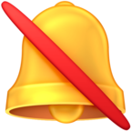 Bell with Slash