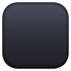 Black Large Square