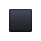Black Medium-Small Square