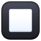 Black Square Button