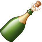 Bottle with Popping Cork