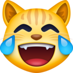Cat with Tears of Joy