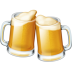 Clinking Beer Mugs