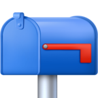 Closed Mailbox with Lowered Flag
