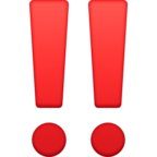 Double Exclamation Mark