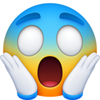 Face Screaming in Fear