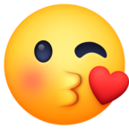 Face Blowing a Kiss
