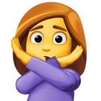 Person Gesturing No